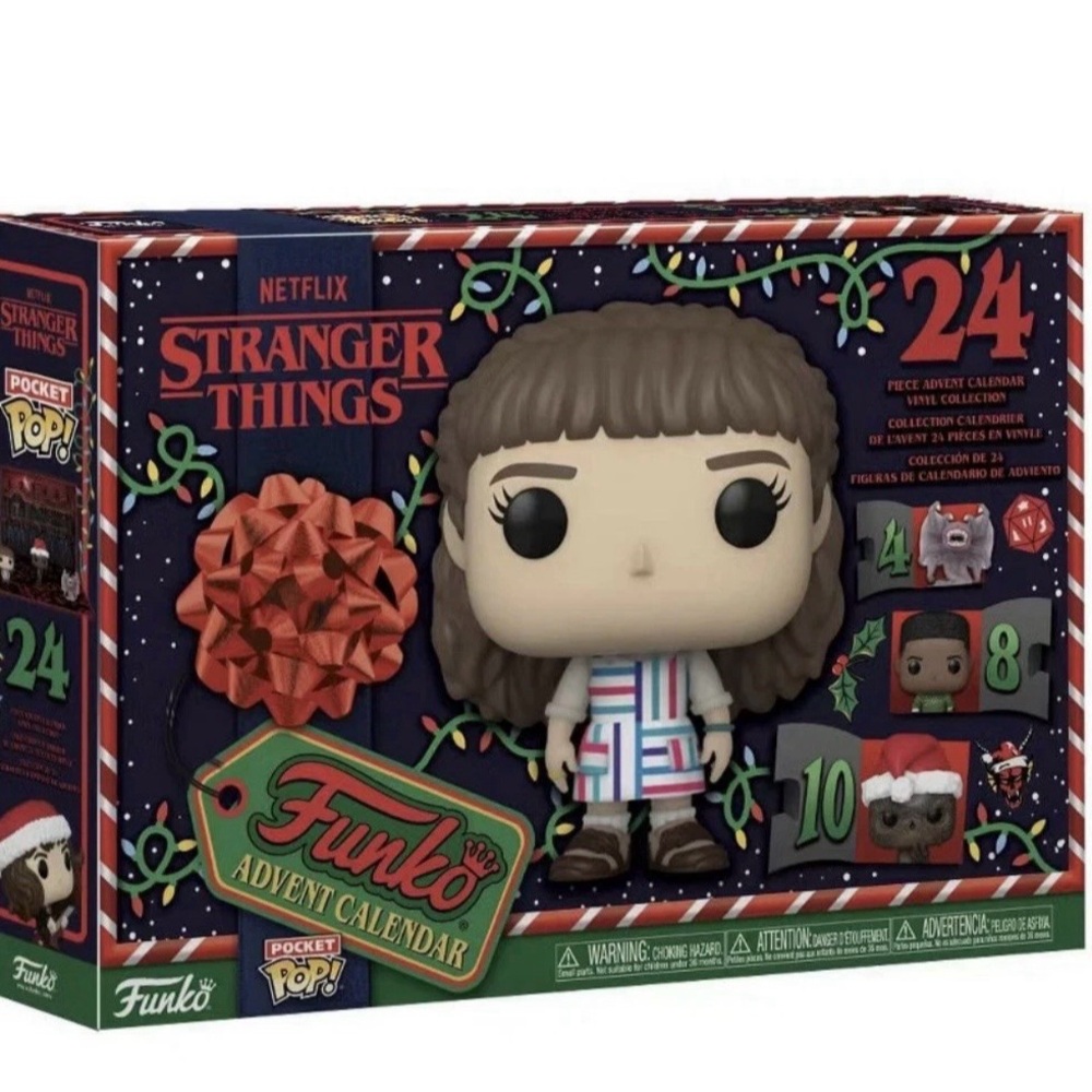 Funko Pocket Pop! Stranger Things Advent Calendar - Navy, Red, Green